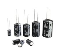 Aluminum Electrolytic Capacitor 100V220uF 10PCS PKNVKZIDK