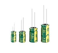 Aluminum Electrolytic Capacitor 10V 470UF 680UF 1000UF 1500UF 3300UF High Frequency Low Capacitors DIY 2000Hours NWPNLXEA(10V470UF 6x7)