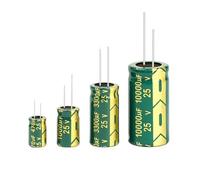 Aluminum Electrolytic Capacitor 25V 47UF 100UF 220UF 330UF 470UF 680UF High Frequency Low Capacitors DIY 2000Hours NWPNLXEA(25V470UF 10PCS)