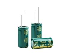 Aluminum Electrolytic Capacitor 450V 4.7UF 6.8UF 22UF 33UF 47UF 68UF High Frequency Low Capacitors DIY 2000Hours Long Life NWPNLXEA(450V82UF 18x31)