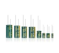 Aluminum Electrolytic Capacitor High Frequency Low 16V 100UF 220UF 470UF 680UF 1000UF 1500UF 2200UF 3300UF 10000UF ICXLPMC(16V1000UF-100PCS-2)