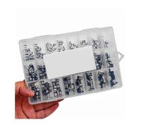 Aluminum Electrolytic Capacitors SMD Assortment Kit 400Pcs 24Value SMD 1uF~1000uF 6.3V-50V 24Value with Box AUOQKQUT