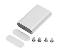 Aluminum Electronic Project Box | 6063 - T5 Alloy Non - Corroding Enclosure | Water Tight Case for Circuit Boards/Audio Amplifiers | 24x70x110mm