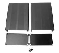 Aluminum Electronic Project Enclosure | 55x106x150mm Heat Dissipation Case for Circuit Boards/DIY Electronics | Sandblasted Exterior with Electromagnetic Shielding