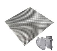Aluminum Exhaust Wrap, High-Temperature Auto Insulation Heat Shield for Car Exhaust Pipes, Lightweight Aluminum Material Protection Sheet for Engine Bay, Garage Projects, Vehicle Maintenance