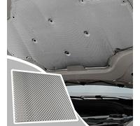 Aluminum Exhaust Wrap, Lightweight Car Engine Insulation Sheet For Exhaust Pipes, Heat Protection Wrap, Perfect For Automotive Performance And Maintenance Use, 19.68 X 19.68 In
