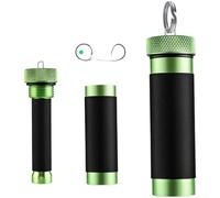 Aluminum Fishing Line Puller 33g Anti-Slip Grip(Jade Green) | Rust-proof aluminum alloy, 33g ultra-light weight, anti-slip knurling, precise line control, build