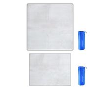 Aluminum Foil Camping Mat - Insulated Tent Pad, Thermal Foil Blanket | Camping Insulation Mat For Campers Hikers Women Men Backpacking Hiking Music Festival Beach Picnics Mountain Climbing Lawns