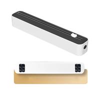 aluminum foil organizer, Distributore di pellicola alimentare con ventosa, contenitore for pellicola, taglierina for fogli di alluminio, accessori da cucina for Drawer, Kitchen(Black)