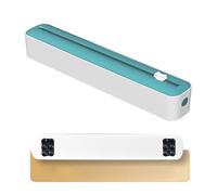 aluminum foil organizer, Distributore di pellicola alimentare con ventosa, contenitore for pellicola, taglierina for fogli di alluminio, accessori da cucina for Drawer, Kitchen(Green)
