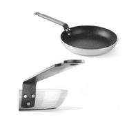 Aluminum frying pan with marbled non-stick coating, 200mm