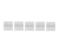 ALUMINUM HEATSINK MODULE COOLING FIN RADIATOR COOLER FOR FAN PCB BOARD 40 X 20 X 40MM 5PCS (Silver)