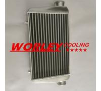 Aluminum Intercooler 450 X 300 X 75 mm Front Mount 3" inlet outlet 76 mm new