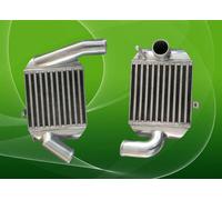 Aluminum Intercooler front side mount For AUDI A4 B5 S4 RS4 A6 C5 2.7T