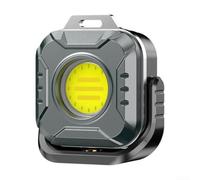 Aluminum LED Work Lamp 1200mAh Long Runtime | 500 lumens max output, 3 brightness levels, IP44 water resistant, aluminum alloy body, repair tasks