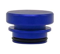 Aluminum Lighter Plug - Universal Button Socket Cover, Sleek Metal Decoration, Sturdy Build Easy Install Snug Fit, Protective Dust Shield Minimal Profile | SUVs Automobiles Majority Models Use for Cab