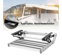 Aluminum Manual Pull Out Drop Down Folding Step Motorhome RV Campervan Caravan`