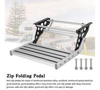 Aluminum Manual Pull Out Drop Down Folding Step RV Motorhome Campervan Caravan`