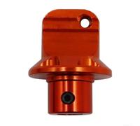 Aluminum Motorcycle Key Head Cover Pentagonal Blue per Red Hexagonal Key Head Cap for Bike Decoration Gold Alloy Key per top Cover Replacement Part Direct Purple Decorative Key Head Shell High(orange)