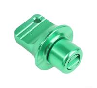 Aluminum Motorcycle Key Head Cover Pentagonal Blue per Red Hexagonal Key Head Cap for Bike Decoration Gold Alloy Key per top Cover Replacement Part Direct Purple Decorative Key Head Shell High(green)