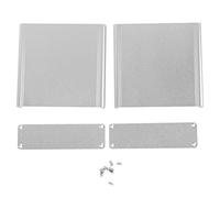 Aluminum PCB Junction Box | Die - Cast Enclosure for Heat Dissipation & EMI Shielding | Split - Type Electrical Case 30x105x100mm | 8 Screws & Brackets Included