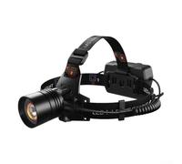 Aluminum per zoom Headlamp with Sensor Motion Control Aluminum(B 12 * 12 * 10cm)