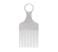 Aluminum Pomade Comb - UnЬreakable Metal Hair Comb for Men | Black Perm Combs Dreadlock Styling Tool | For Thick Häir, Heat Resistant Fine Tooth Design, Durable Unbreakable