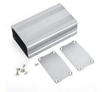 Aluminum Project Box | 38x63x110mm Gray Electronic Enclosure for Thermal Management/PCB Junction Box | Die - Cast Alloy Case with Oxidation Coating