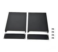 Aluminum Project Enclosure | 6063 - T5 Alloy for Heat Dissipation & EMI Shielding | PCB/Instrument Case 33x114x150mm | Die - Cast Non - Degradation Black