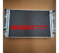 aluminum radiator 62MM FOR Jaguar Coupe XJS V12 / XJ12 HE 5.3/6.0L 1976-1996 AT
