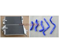 Aluminum Radiator & BLUE hose for Honda CR125R CR 125R CR125 2000 2001 00 01 new