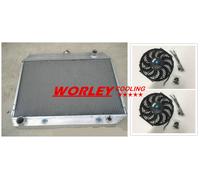 Aluminum Radiator for 68-74 Dodge Charger Challenger 6.3L-7.2L 383-440ci V8 &FAN