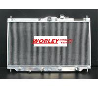 Aluminum Radiator For Honda Prelude 1993-1996 Accord 1990-1993 SE EX L4 2.2L AT