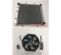 Aluminum Radiator + One Fan for Polaris Sportsman 500 2009 2010 2011 2012 2013