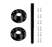 Aluminum RV Table Leg System - Portable Mount Base With Removable Stand For Travel Trailers, Campers, Boats | Strong Adjustable Table Pedestal Kit For Compact Spaces | Space-Saving Interior Furniture