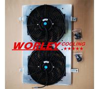 Aluminum SHROUD & FAN For the radiator of NISSAN SKYLINE R33 GTS-T RB25DET new