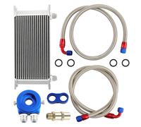 Aluminum Universal 19 Row AN-10AN Engine Transmission Racing Oil Cooler Nuovo