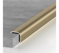 AluminumBead - Rivestimento per piastrelle da 90 cm, 3 pezzi, resistente agli urti, installazione facile e veloce per proteggere le pareti (Sle 8, 20 mm) e resistente alle dame, 90 cm