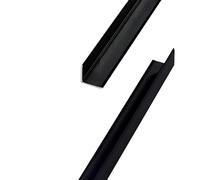 AluminumProtector, profilo da 100 cm, confezione da 3 e protezione da parete per pareti, battiscopa e pelliccia, 30 x 30 mm, design Ele, protezione forte