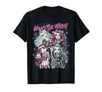 Alumni di Monster High - Draculaura Frankie Lagoona Clawdeen Maglietta