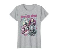 Alumni di Monster High - Draculaura Frankie Lagoona Clawdeen Maglietta