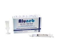 Aluneb ALUNEB KIT SOLUZIONE ISOTONICA 15 FLACONCINI DA 4 ML + MAD NASAL ATOMIZZATORE