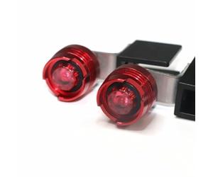 Aluninio - Luci a LED per pannello di appoggio scooter, compatibile con Xiaomi 365 e 365/Pro, batteria a bottone