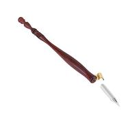 Alupre Penna Gotica dip Pen Inglese Calligrafia Dip Pen legno Maniglia Porta Pennino Estraibile Metallo Flangia