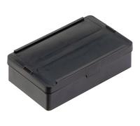 Alutec 1308.030 ESD Scatola a cerniera (L x A x P) 136 x 87 x 35 mm Nero 1 pz.