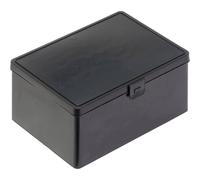 Alutec 1814.080 ESD Scatola a cerniera (L x A x P) 180 x 80 x 140 mm Nero 1 pz.
