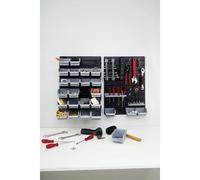 Alutec 56060 Pannello portautensili a parete kit 43pz (L x A) 840 mm x 590 mm