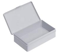 Alutec 66017 Scatola a cerniera (L x L x A) 136 x 87 x 35 mm Grigio 1 pz.