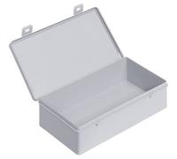 Alutec 66020 Scatola a cerniera (L x L x A) 225 x 125 x 60 mm Grigio 1 pz.