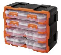 Alutec Kit valigette porta minuteria (L x L x A) 38 x 18 x 32 mm suddivisione